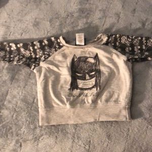Bat man sweatshirt